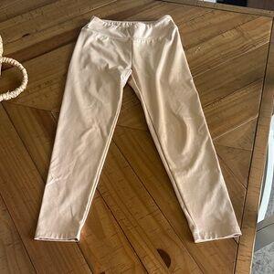 Cat & Jack shiny gold Leggings